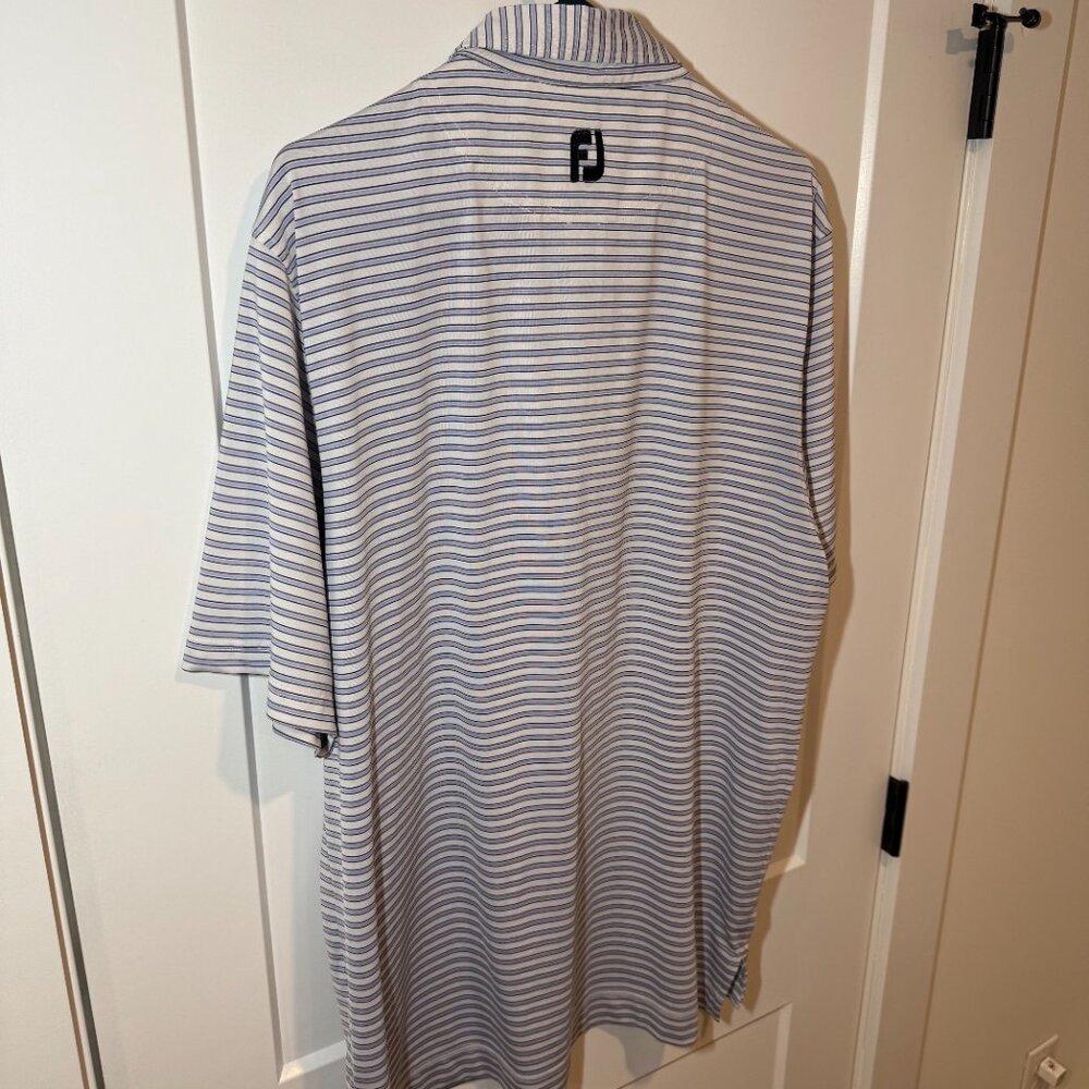 Footjoy Performance Stretchy Golf Polo. Lightweight, breathable, size L. - Picture 6 of 6